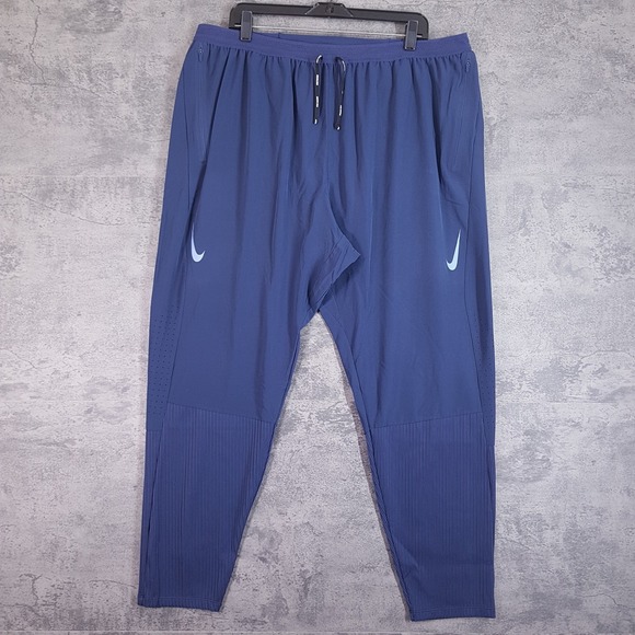 NIKE Dri-FIT ADV AeroSwift Racing Pants Mens Size 3XL Blue DM4615-410